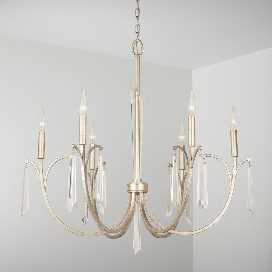 Gwyneth Chandelier, Winter Gold