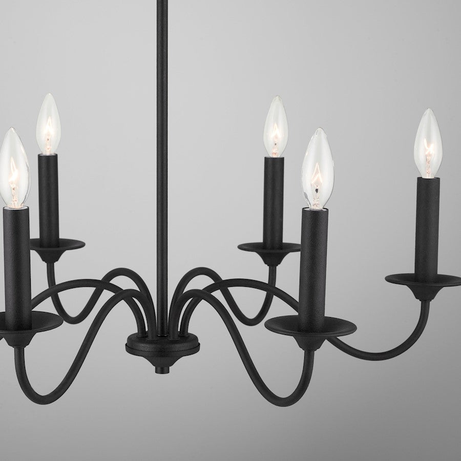 Vincent Chandelier, Black Iron