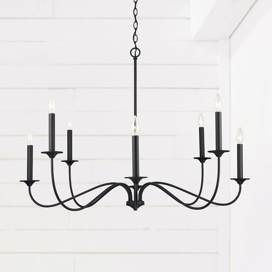 Vincent Chandelier, Black Iron