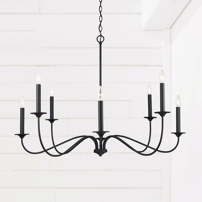 Vincent Chandelier, Black Iron