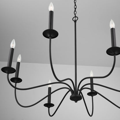 Vincent Chandelier, Black Iron