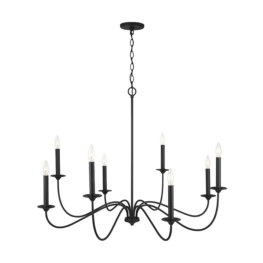 Vincent Chandelier, Black Iron