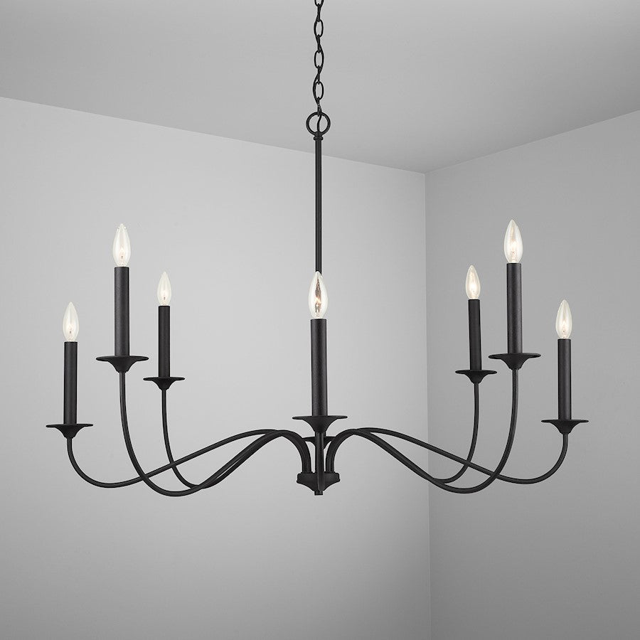Vincent Chandelier, Black Iron
