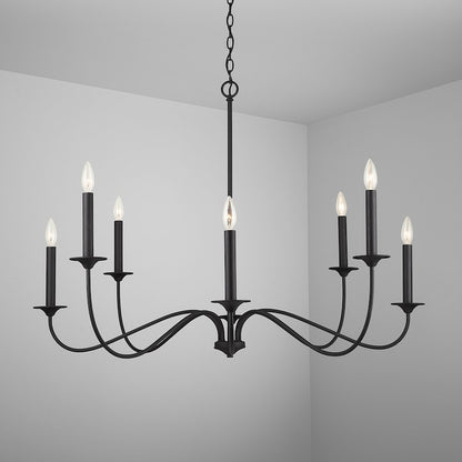 Vincent Chandelier, Black Iron