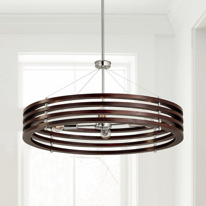 Chandelier, Dark Wood