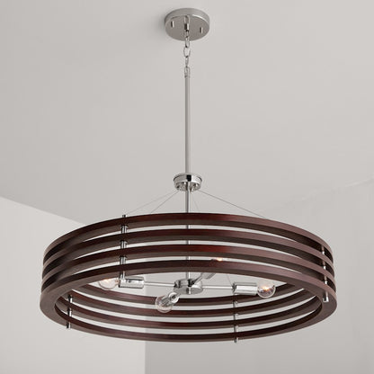 Chandelier, Dark Wood