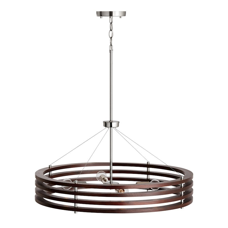 Chandelier, Dark Wood
