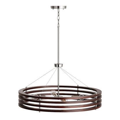 Chandelier, Dark Wood