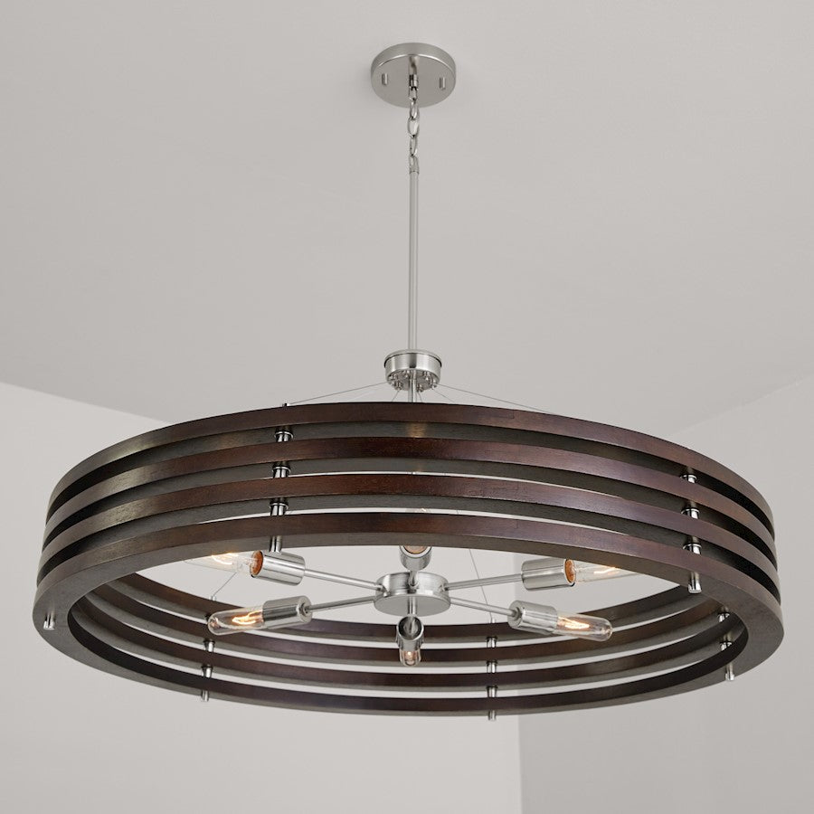 Chandelier, Dark Wood