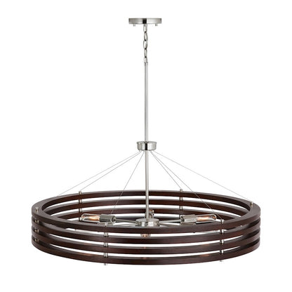 Chandelier, Dark Wood