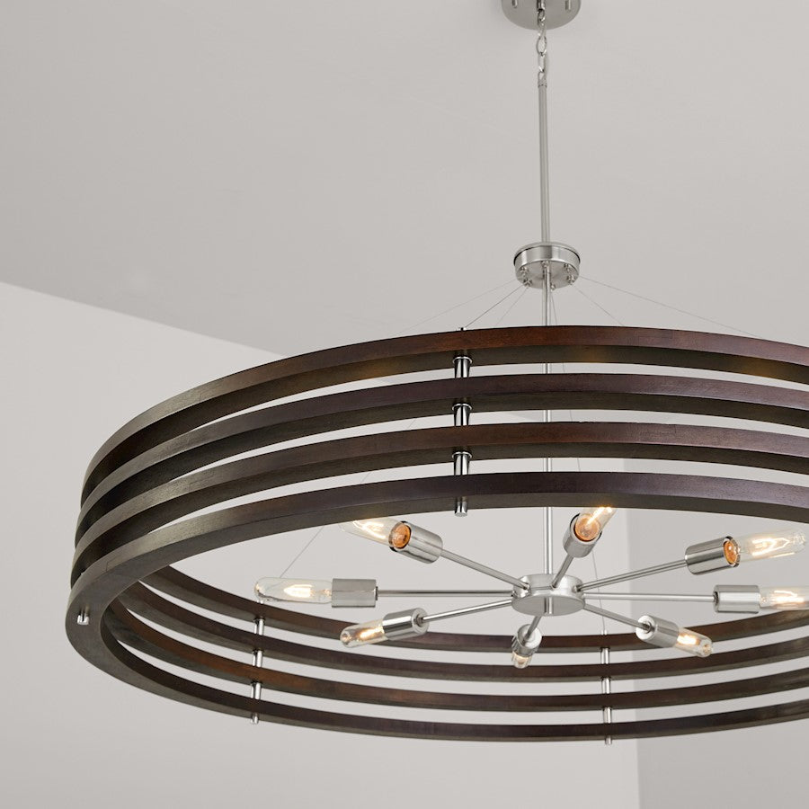 Chandelier, Dark Wood