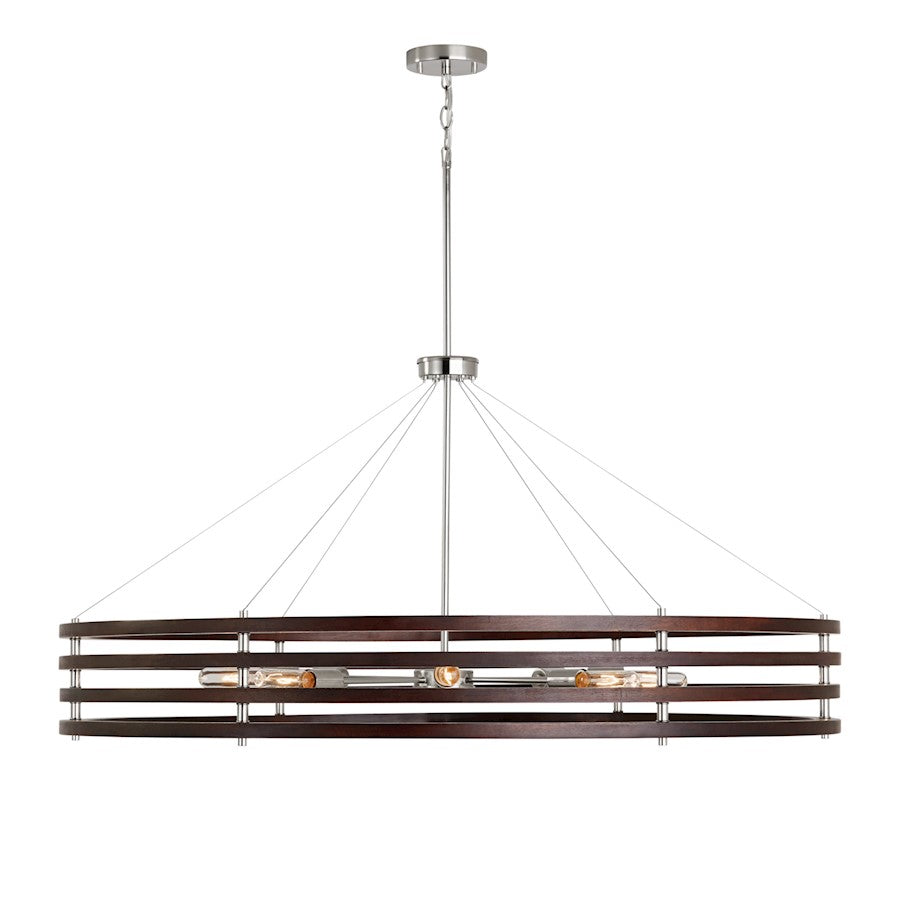 Chandelier, Dark Wood