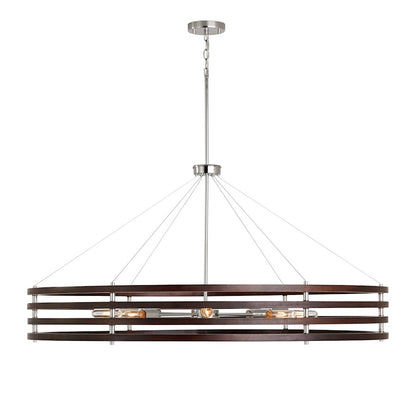 Chandelier, Dark Wood