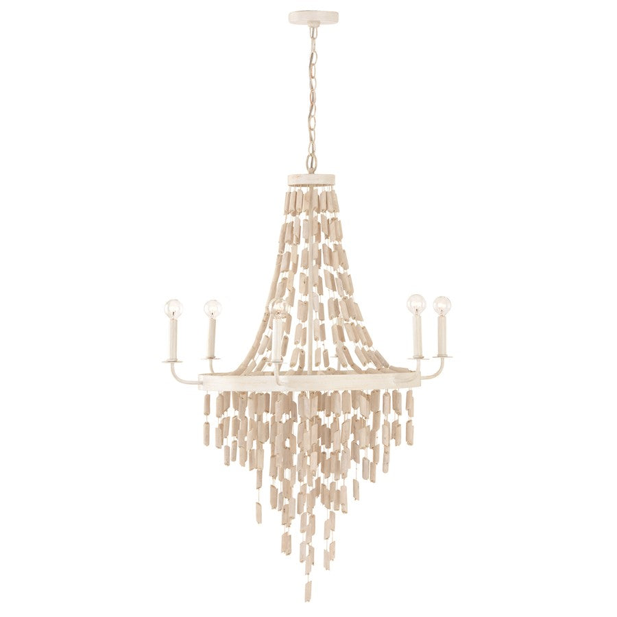 Carissa Chandelier, White