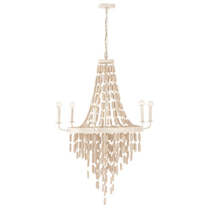 Carissa Chandelier, White