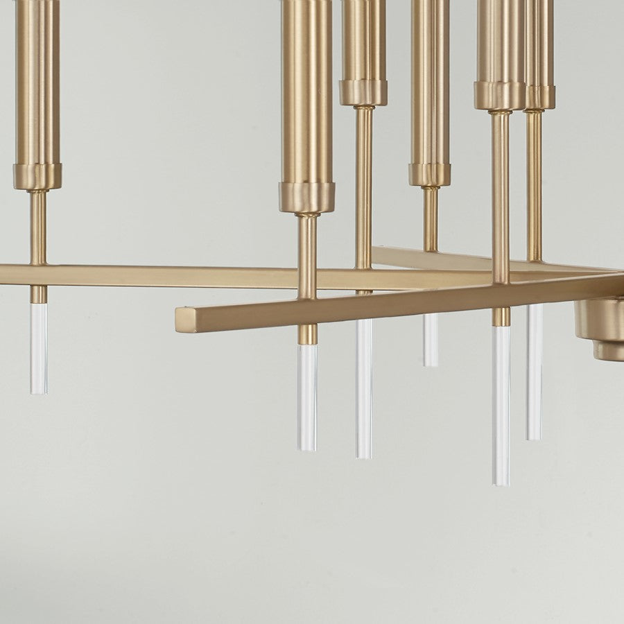Elora Chandelier, Brass
