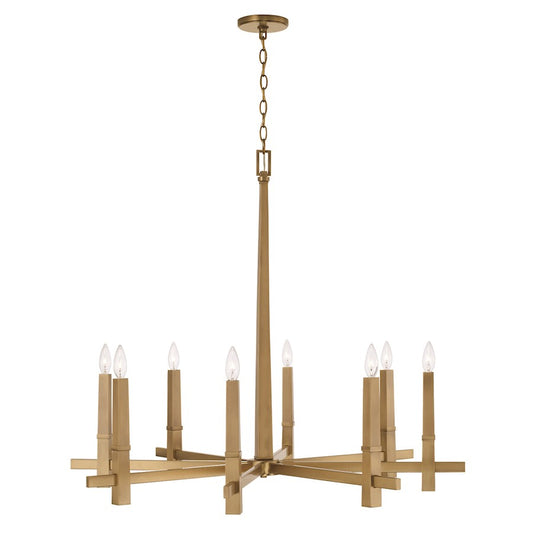 Chandelier, Brass