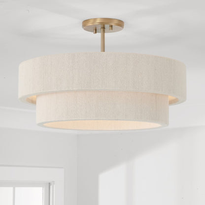 Delaney Chandelier, Brass