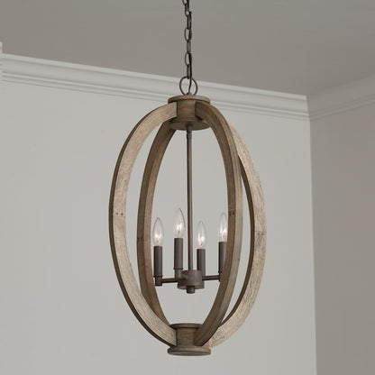 Capital Lighting 4 Light Foyer, Nordic Grey