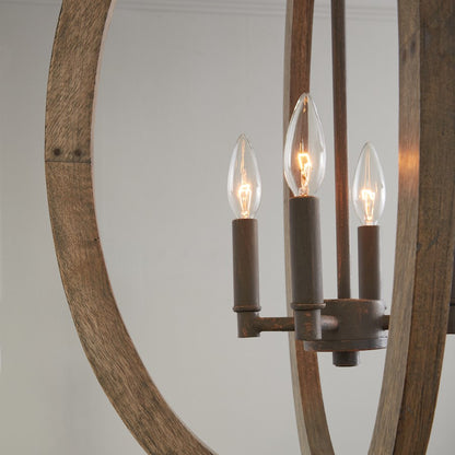 Capital Lighting 4 Light Foyer, Nordic Grey