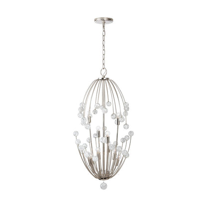 Capital Lighting Audra 10 Light Foyer, Polished Nickel