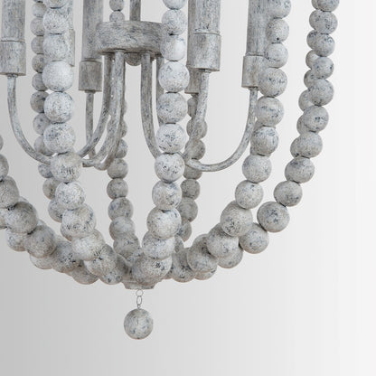 Capital Lighting 6 Light 32" Foyer, Mystic Sand