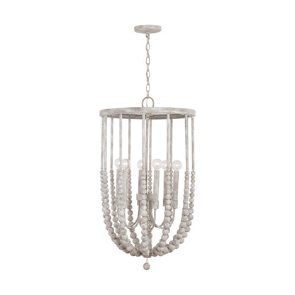 Capital Lighting 6 Light 32" Foyer, Mystic Sand