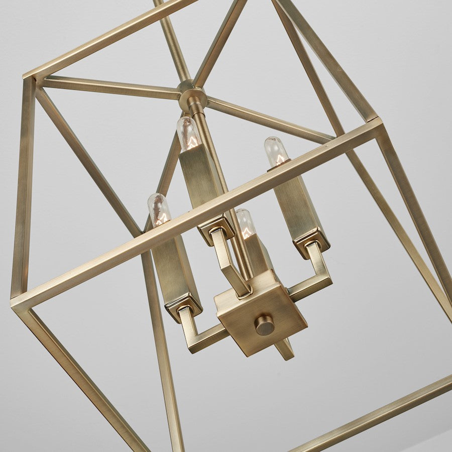 4 Light Foyer Pendant