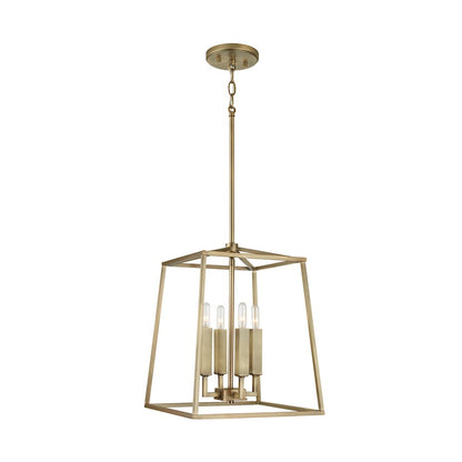 4 Light Foyer Pendant