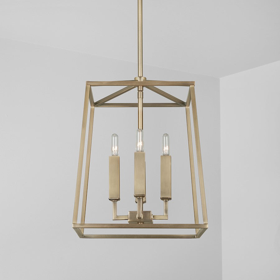 4 Light Foyer Pendant