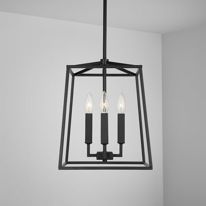 4 Light Foyer Fixture