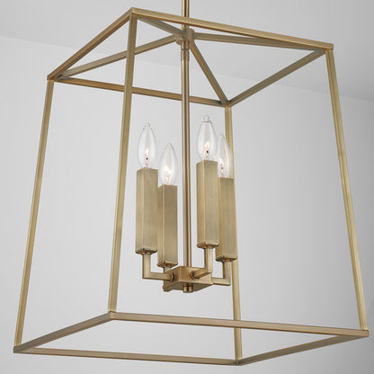 4 Light Foyer Fixture