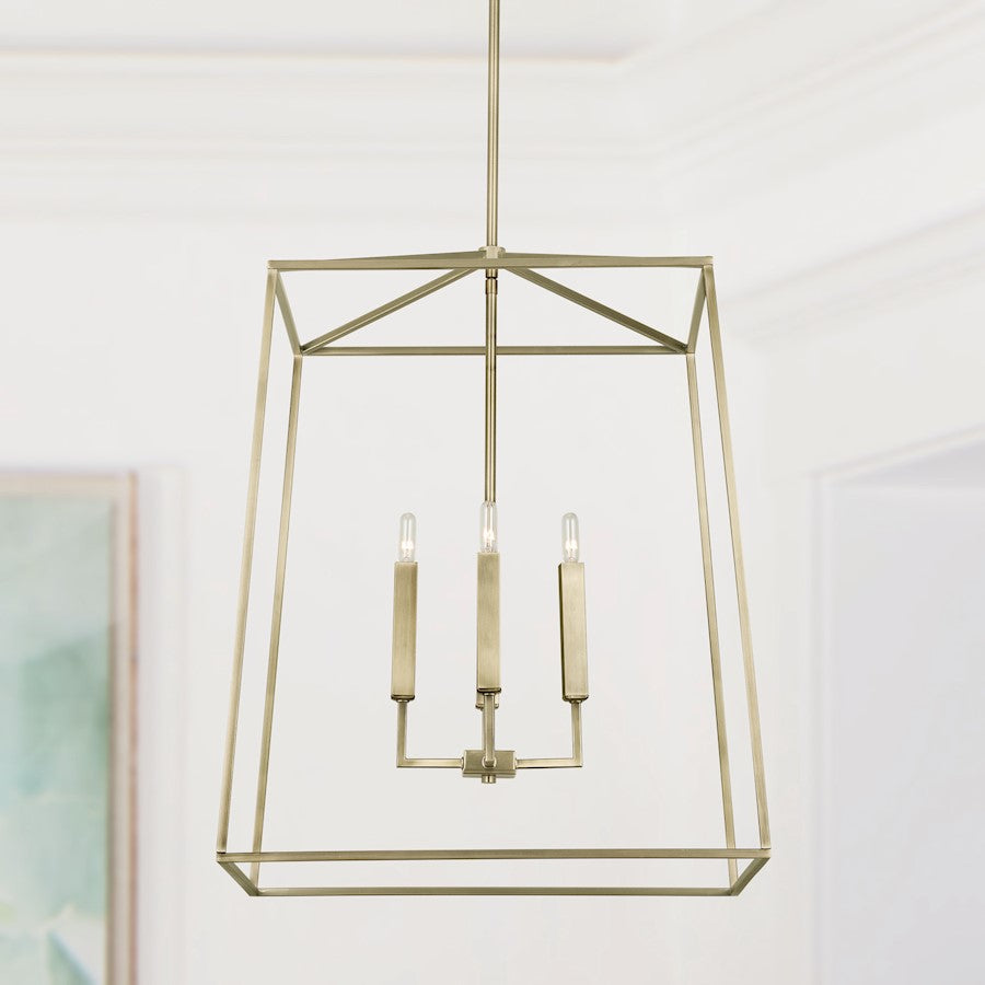 4 Light Foyer Pendant