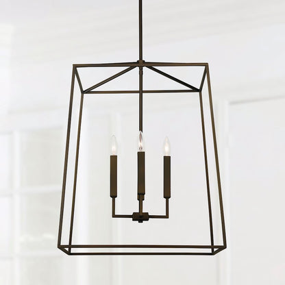 4 Light Foyer Fixture