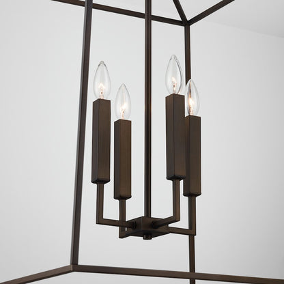 4 Light Foyer Fixture