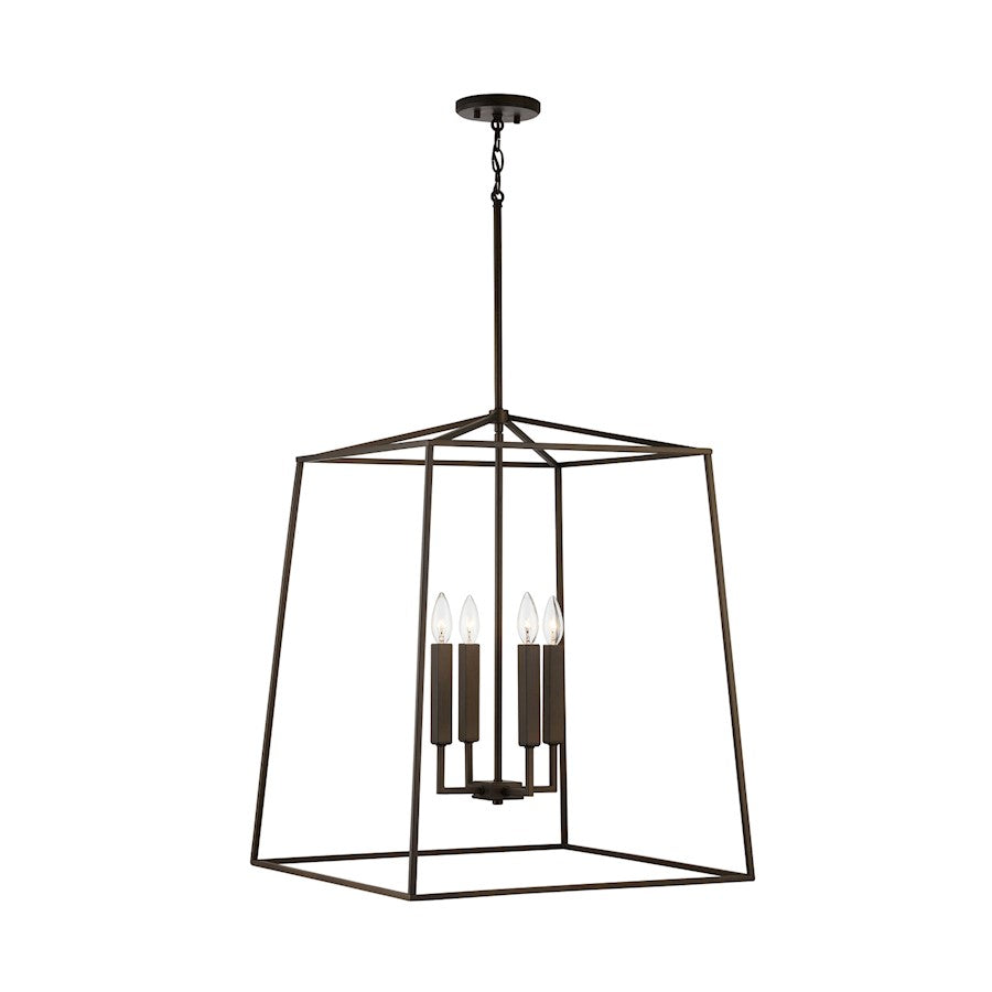 4 Light Foyer Fixture