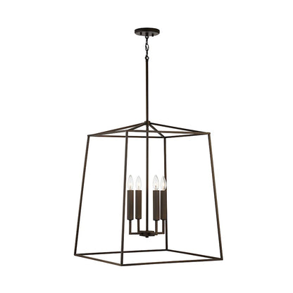 4 Light Foyer Fixture