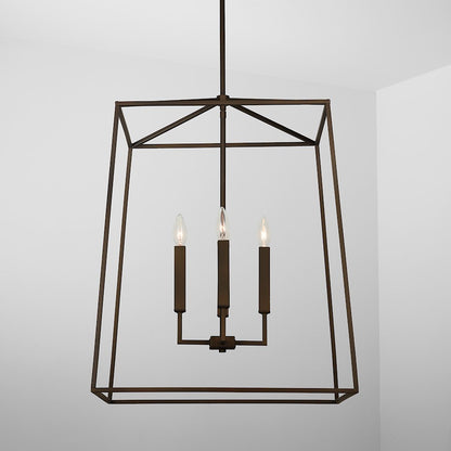 4 Light Foyer Fixture