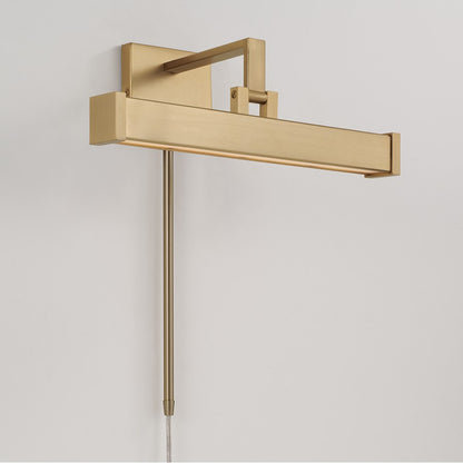 Capital Lighting Cortland 1 Light Sconce, Matte Brass