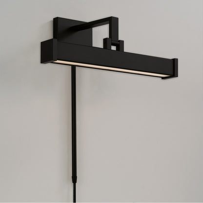 Capital Lighting Cortland 1 Light Sconce, Matte Black