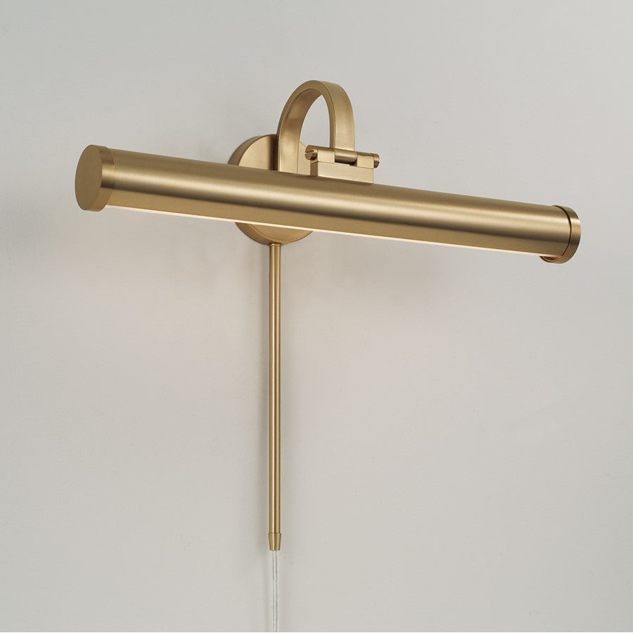 Capital Lighting Morgan 1 Light Sconce, Matte Brass