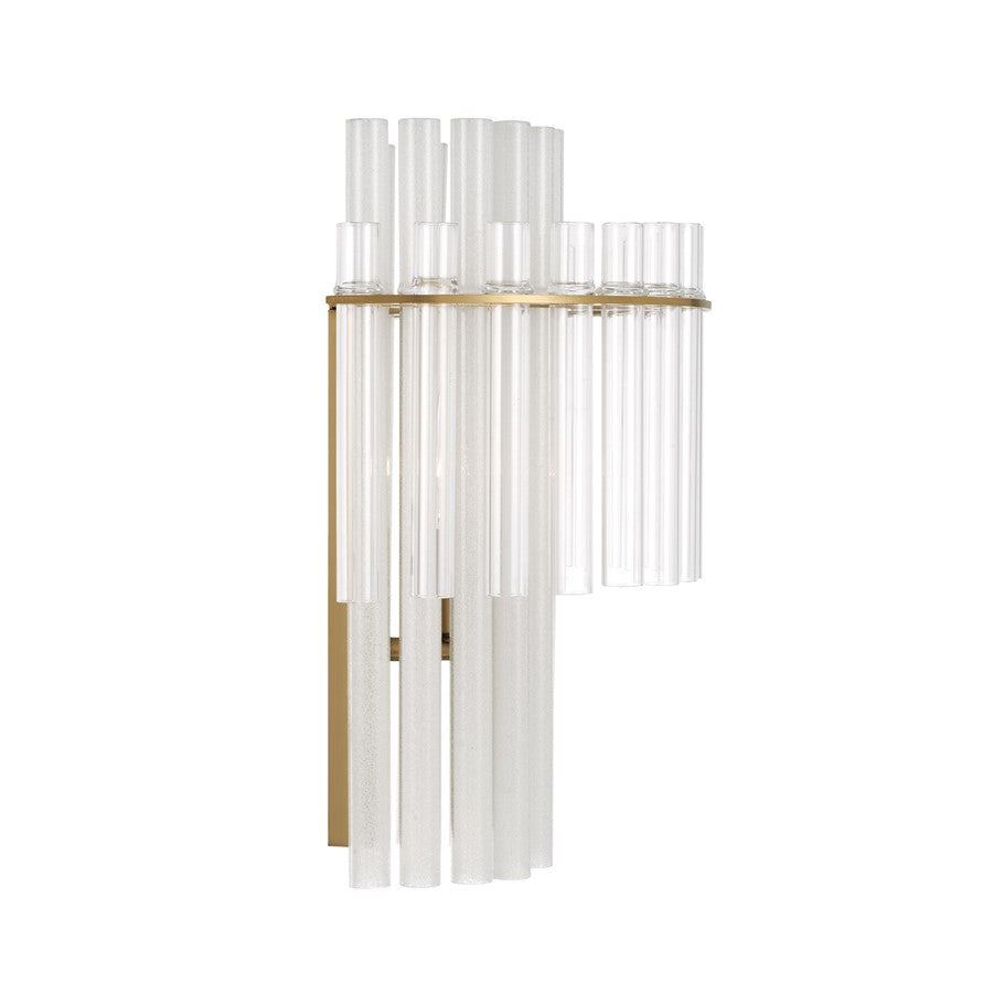 Capital Lighting Blair 1 Light Sconce, Aged Brass