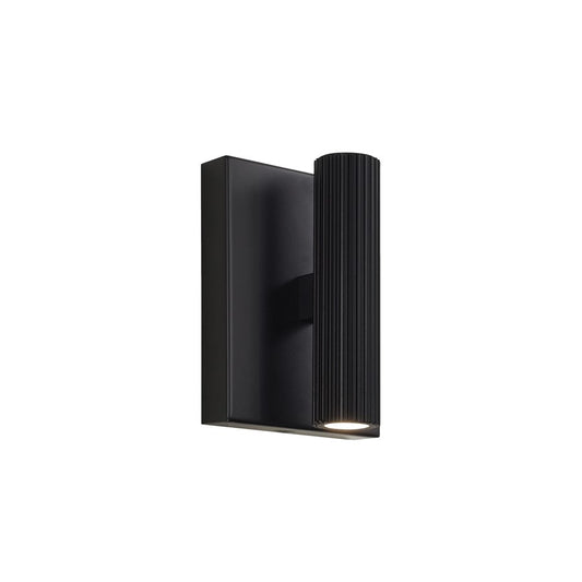 Capital Lighting Ian 2 Light 6" Sconce, Matte Black - 659021MB