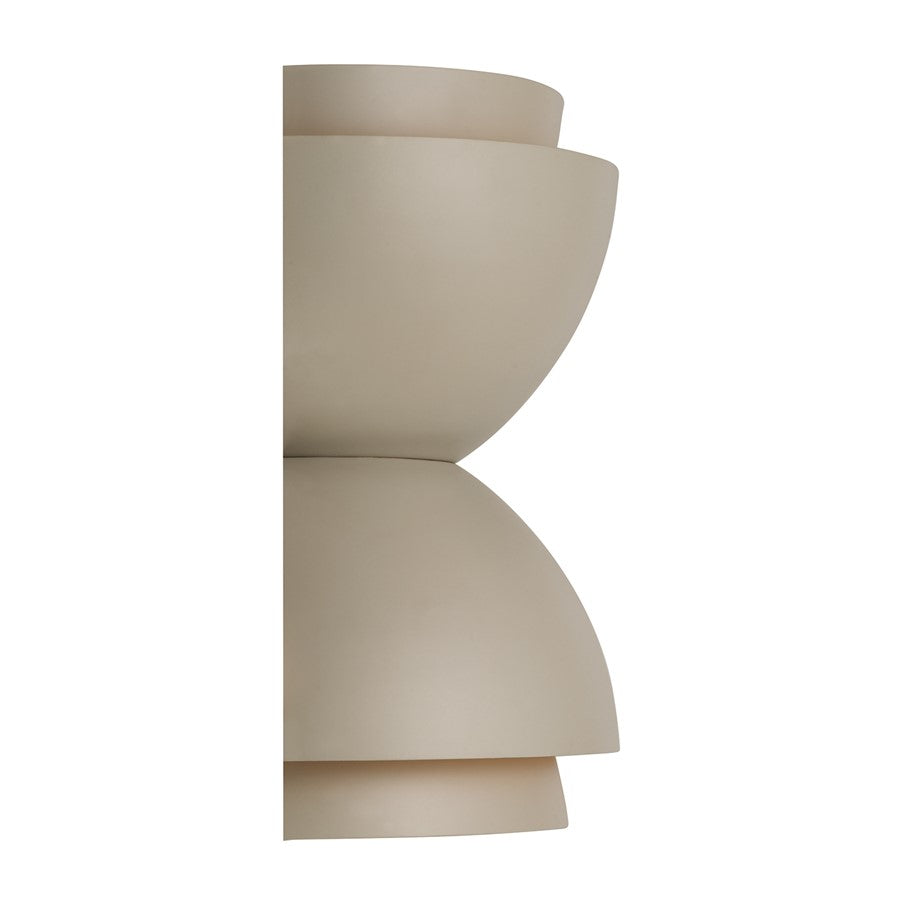 Capital Lighting Jensen 2 Light Sconce, Taupe