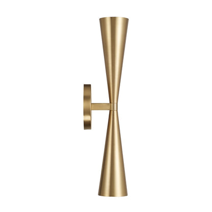 Capital Lighting Levi 2 Light Sconce, Matte Brass