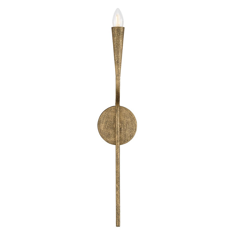 Capital Lighting Savari 1 Light Sconce, Artisan Gold