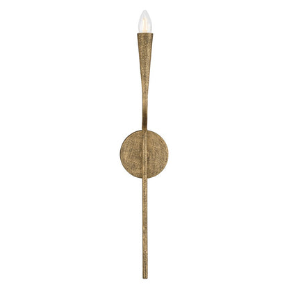 Capital Lighting Savari 1 Light Sconce, Artisan Gold