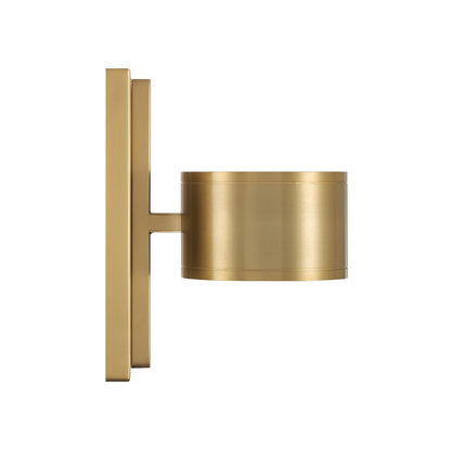 Capital Lighting Henley 2 Light Sconce, Aged Brass
