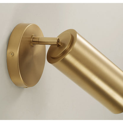 Capital Lighting Robbie 1 Light Sconce, Aged Brass