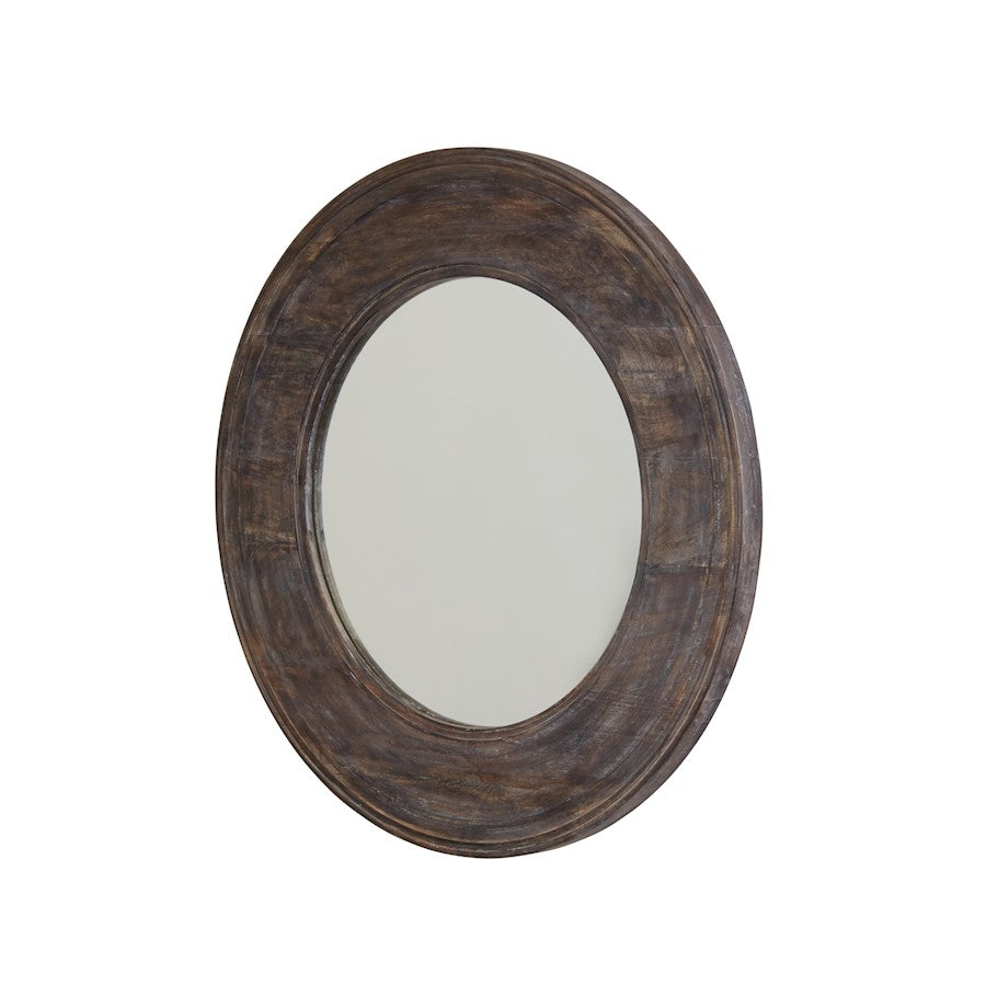 Capital Lighting Mirror Wood Framed Mirror, Black Wash